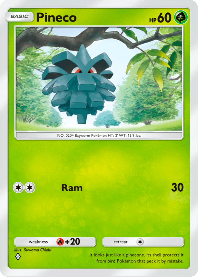 Pineco - card A4-020 in Pokémon TCG Pocket