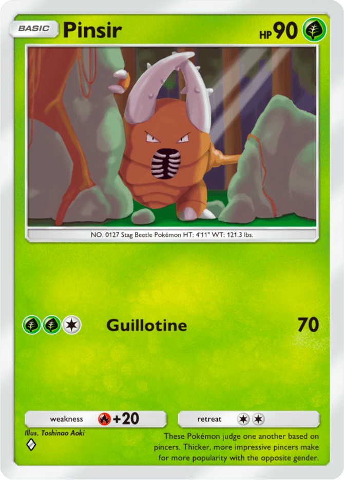 Pinsir - card A4-007 in Pokémon TCG Pocket