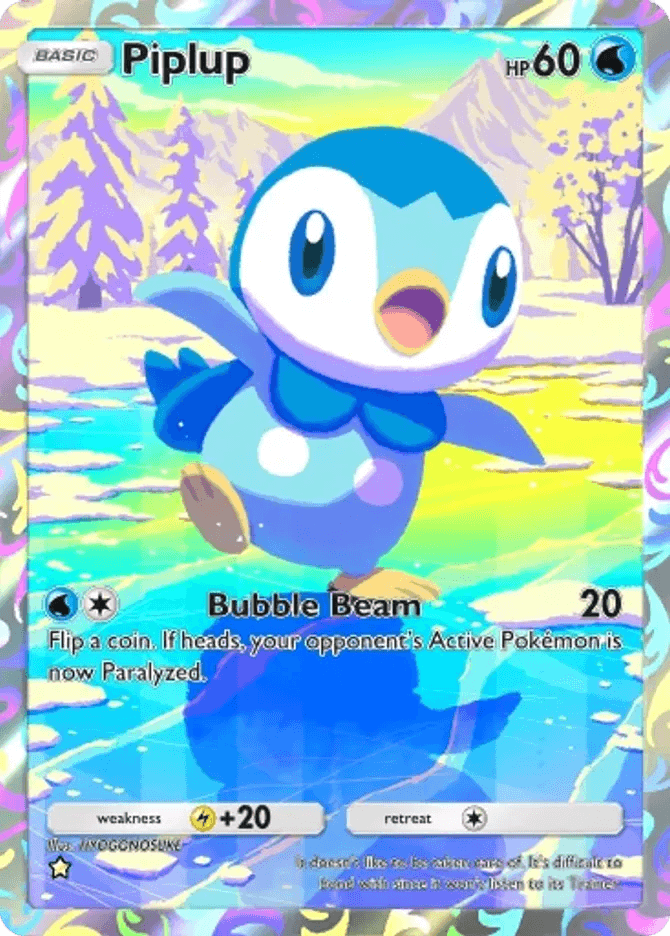 Piplup - card B3b-071 in Pokémon TCG Pocket