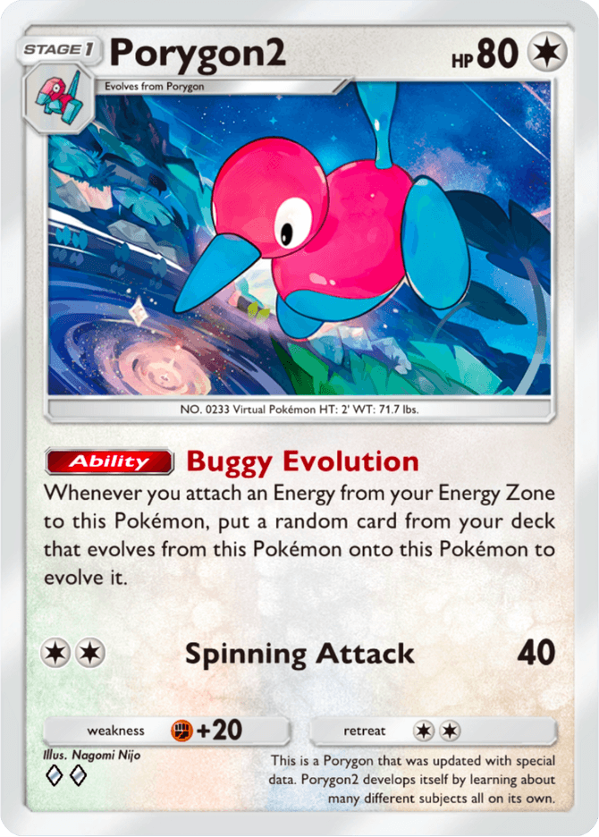 Porygon2 - card A4-136 in Pokémon TCG Pocket