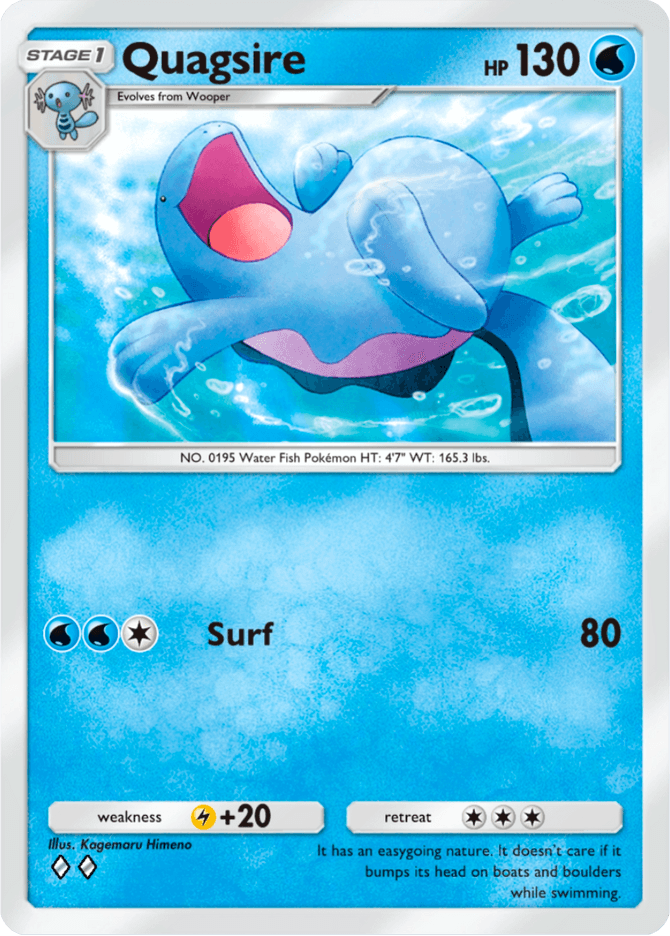 Quagsire - card A4-052 in Pokémon TCG Pocket