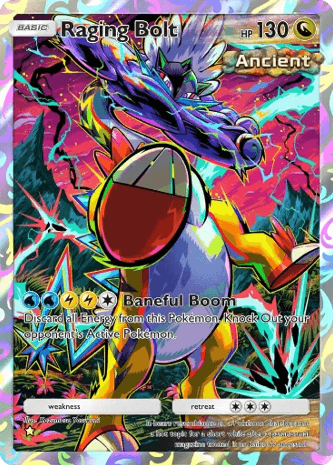 Raging Bolt - card B3a-079 in Pokémon TCG Pocket