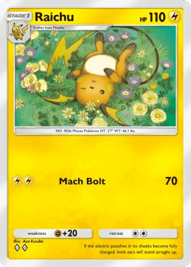 Raichu - card B3b-022 in Pokémon TCG Pocket