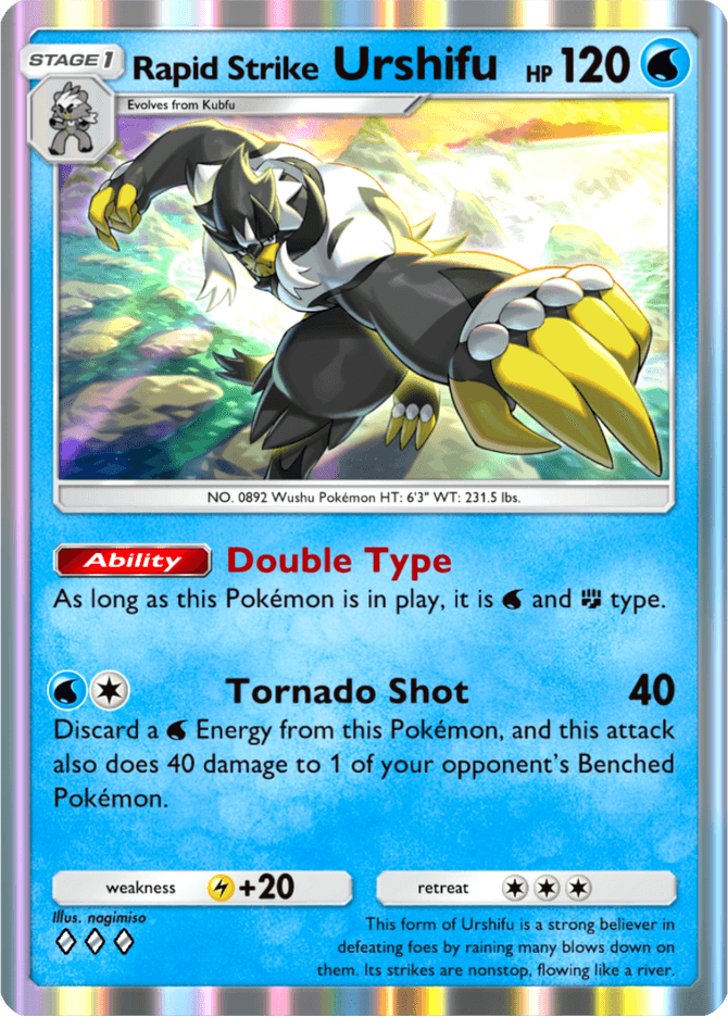 Rapid Strike Urshifu - card B3-051 in Pokémon TCG Pocket
