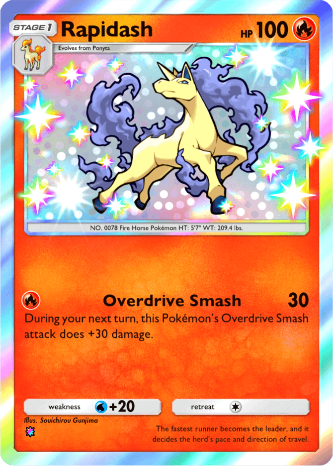 Rapidash - card B2b-094 in Pokémon TCG Pocket