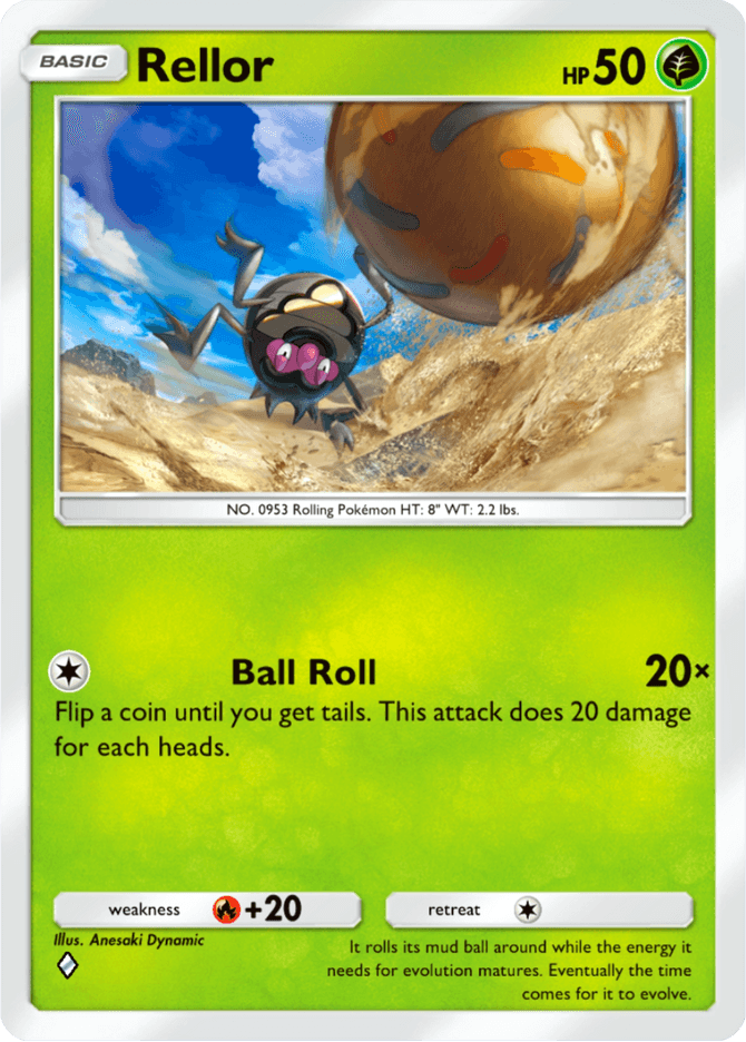 Rellor - card B2a-014 in Pokémon TCG Pocket