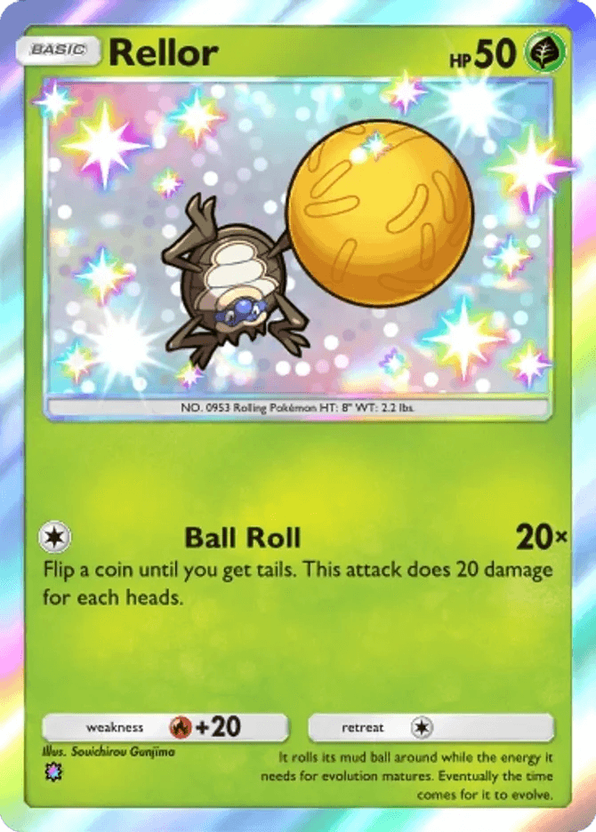 Rellor - card B3a-094 in Pokémon TCG Pocket