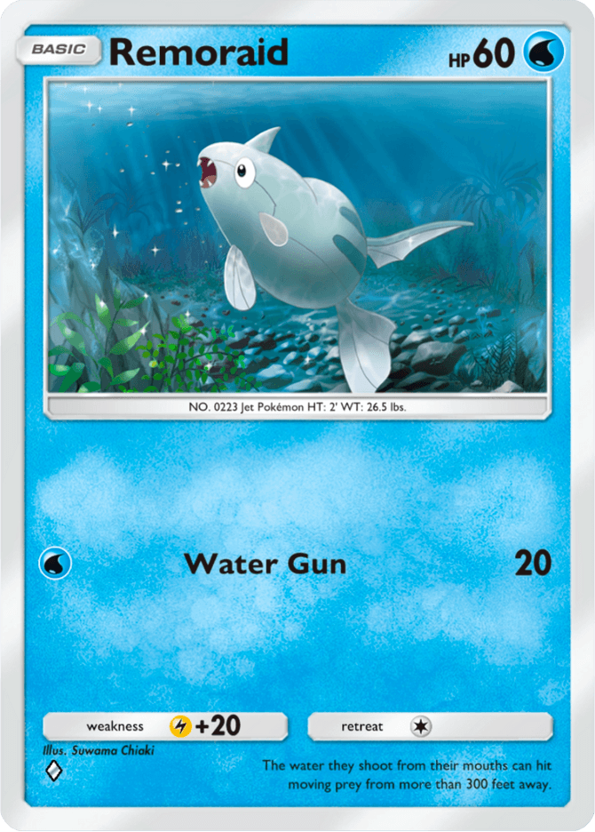 Remoraid - card A4-055 in Pokémon TCG Pocket