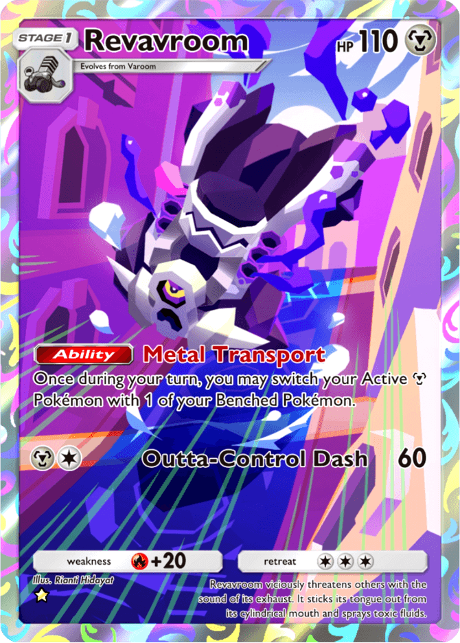 Revavroom - card B2b-074 in Pokémon TCG Pocket