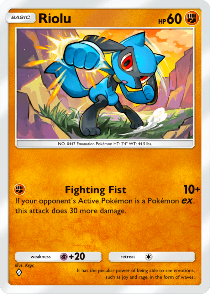 Riolu - card B3-079 in Pokémon TCG Pocket