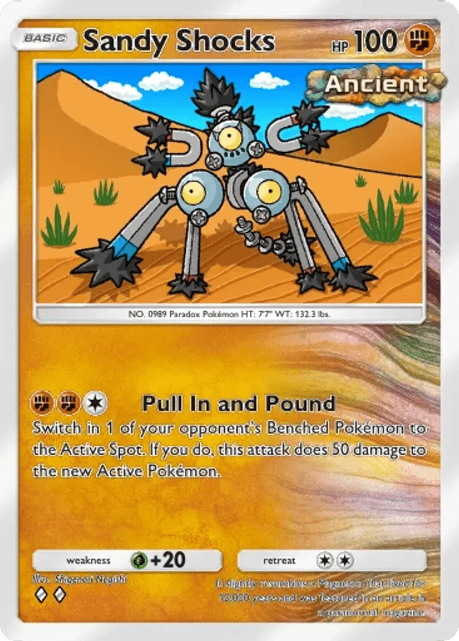 Sandy Shocks - card B3a-035 in Pokémon TCG Pocket