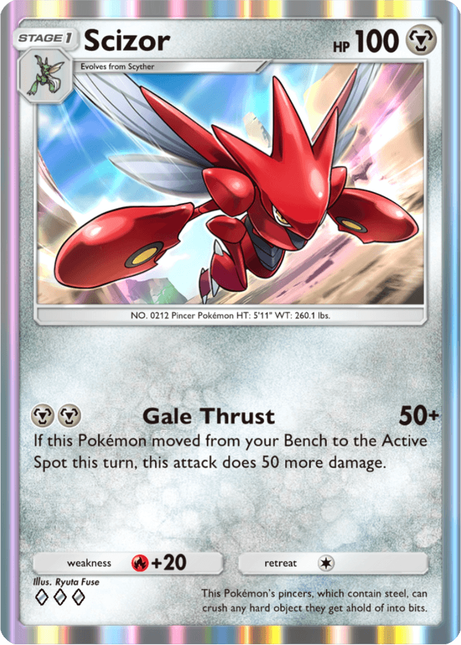 Scizor - card A4-123 in Pokémon TCG Pocket