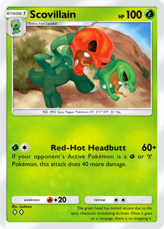 Scovillain - card B2a-013 in Pokémon TCG Pocket