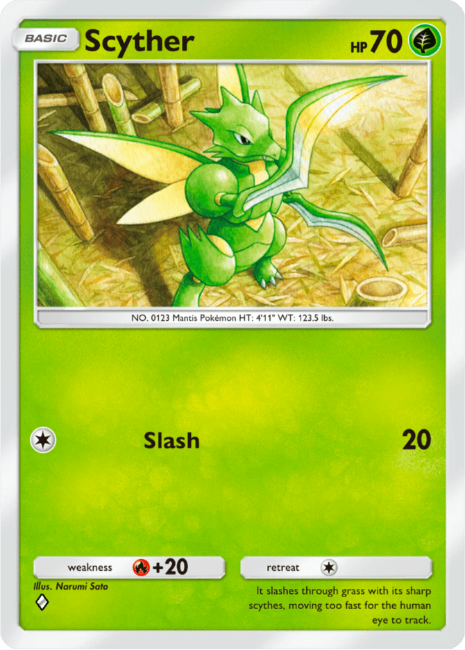 Scyther - card A4-006 in Pokémon TCG Pocket
