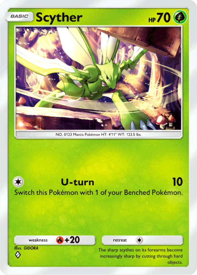Scyther - card B2b-001 in Pokémon TCG Pocket