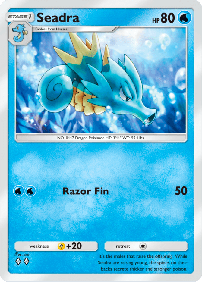 Seadra - card A4-042 in Pokémon TCG Pocket