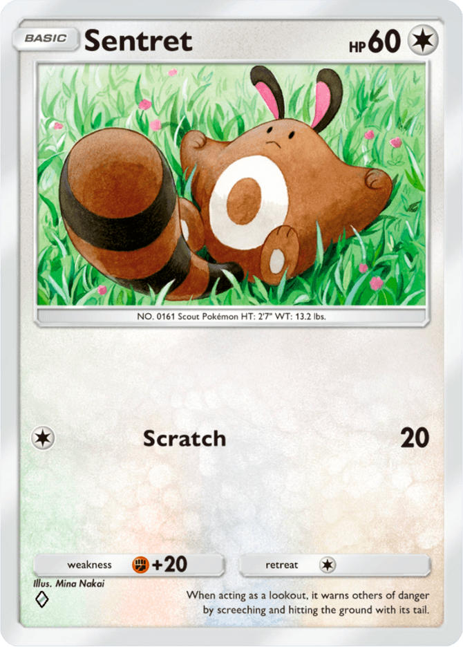 Sentret - card A4-138 in Pokémon TCG Pocket
