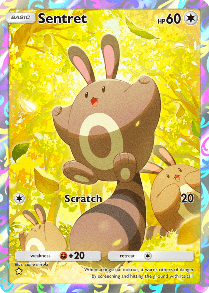 Sentret - card A4-181 in Pokémon TCG Pocket