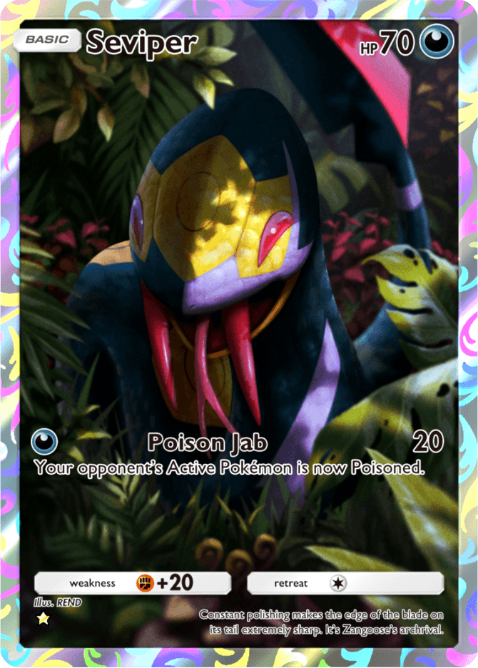 Seviper - card B3-173 in Pokémon TCG Pocket