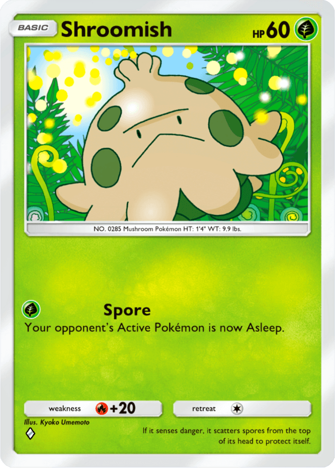 Shroomish - card B3-011 in Pokémon TCG Pocket