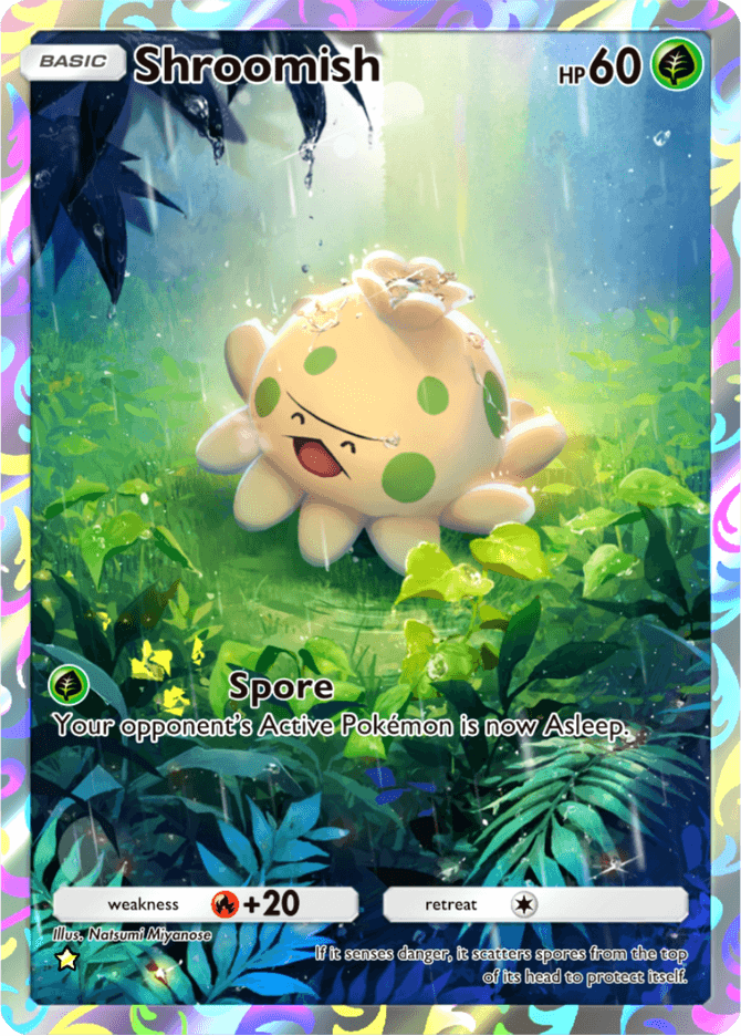 Shroomish - card B3-158 in Pokémon TCG Pocket