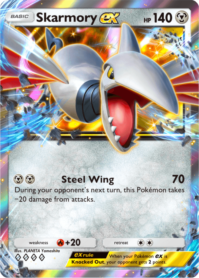 Skarmory ex - card A4-124 in Pokémon TCG Pocket