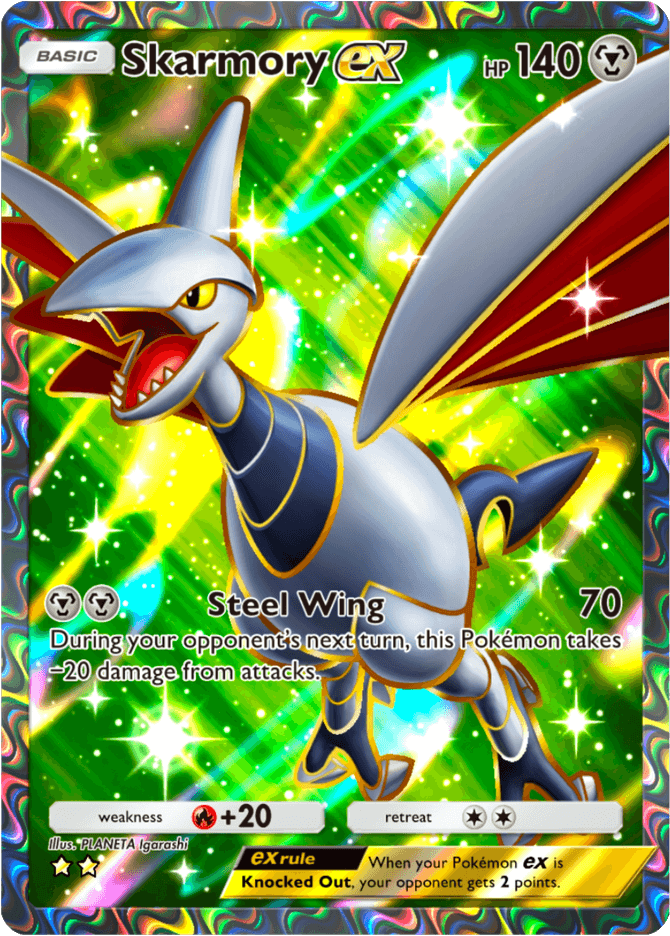 Skarmory ex - card A4-194 in Pokémon TCG Pocket