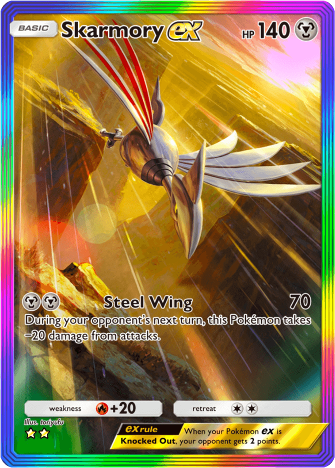 Skarmory ex - card A4-209 in Pokémon TCG Pocket
