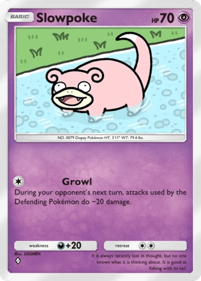 Slowpoke - card B3b-026 in Pokémon TCG Pocket