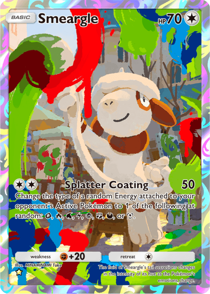 Smeargle - card A4-184 in Pokémon TCG Pocket