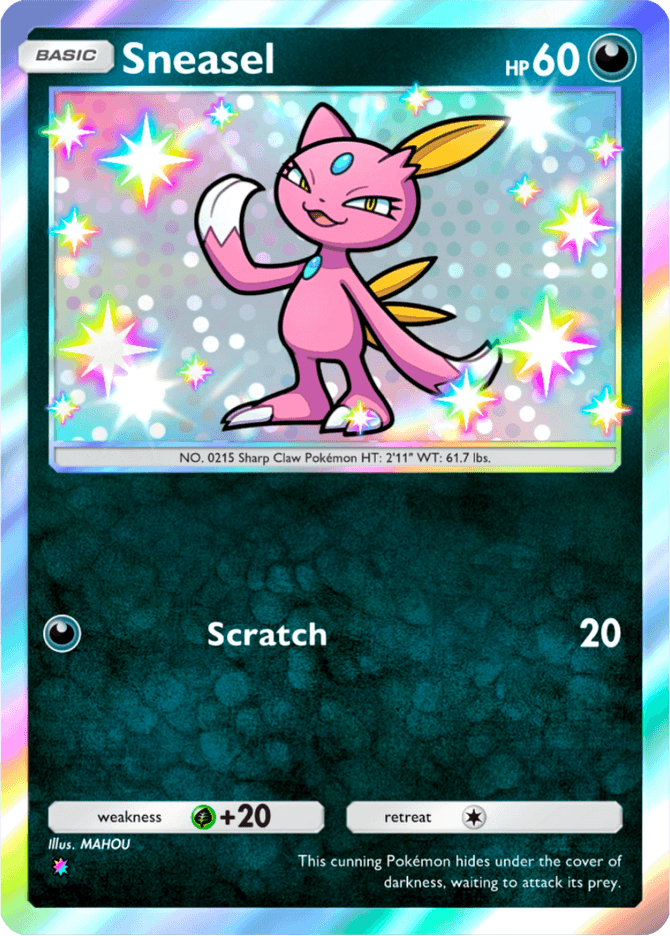 Sneasel - card A4-229 in Pokémon TCG Pocket