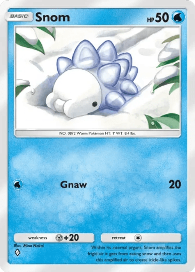 Snom - card B3a-011 in Pokémon TCG Pocket