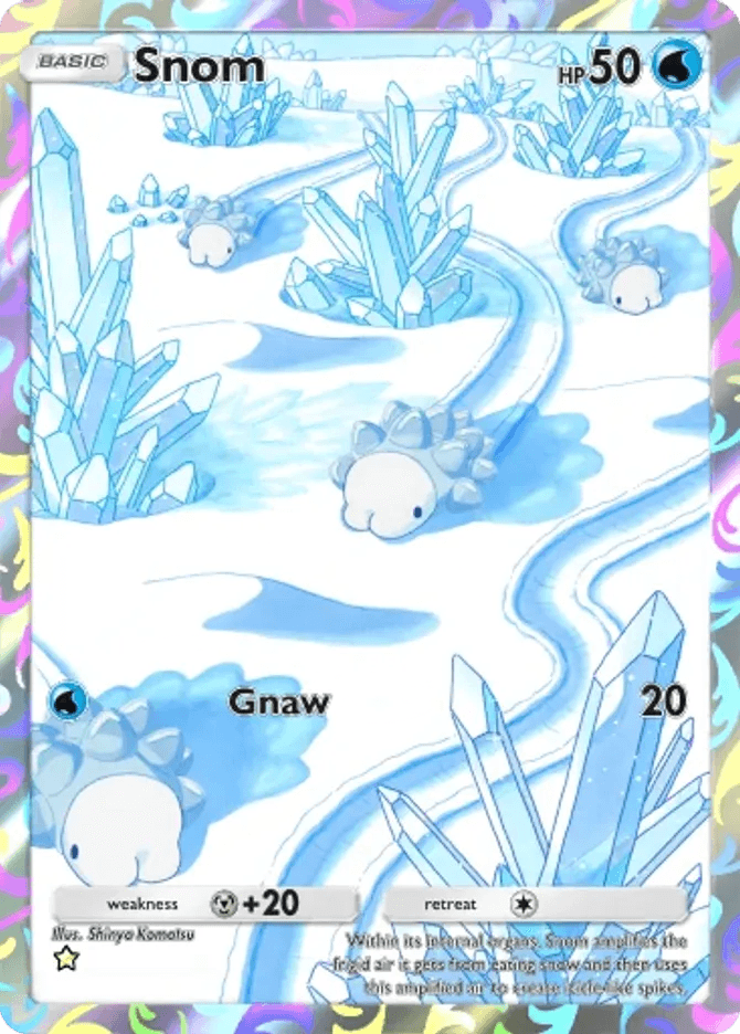 Snom - card B3a-075 in Pokémon TCG Pocket