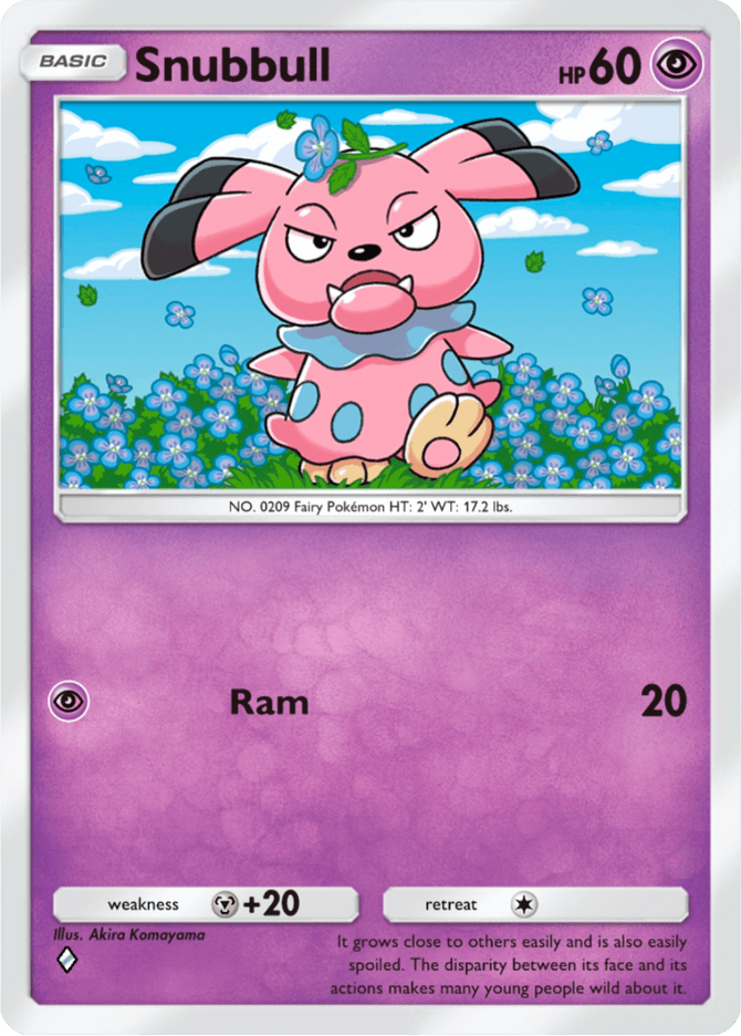 Snubbull - card A4-088 in Pokémon TCG Pocket