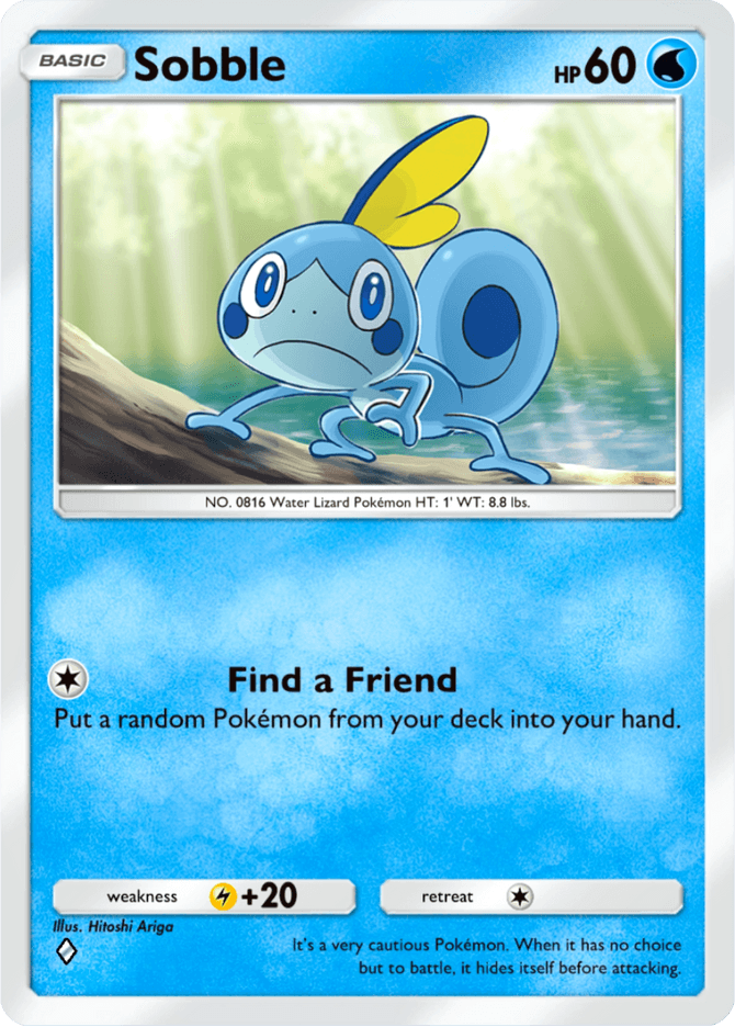 Sobble - card B3-048 in Pokémon TCG Pocket