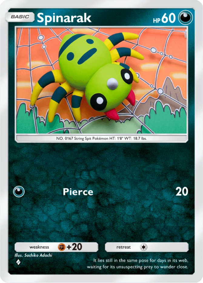 Spinarak - card A4-110 in Pokémon TCG Pocket