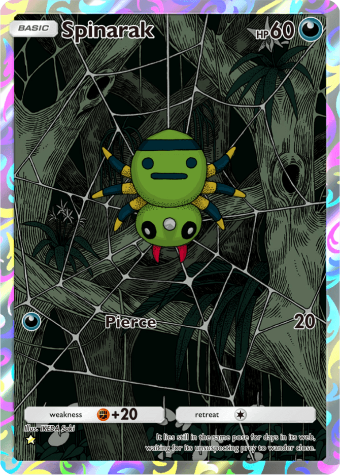 Spinarak - card A4-177 in Pokémon TCG Pocket
