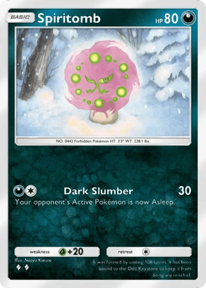 Spiritomb - card B3b-043 in Pokémon TCG Pocket