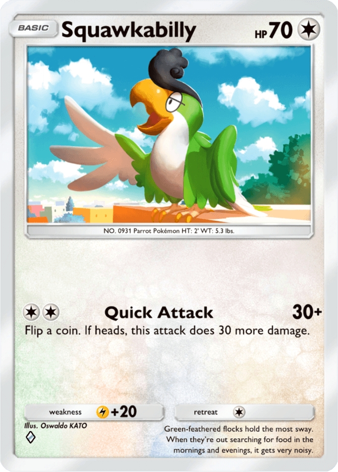 Squawkabilly - card B2a-083 in Pokémon TCG Pocket