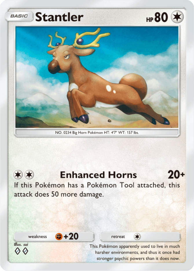 Stantler - card A4-147 in Pokémon TCG Pocket