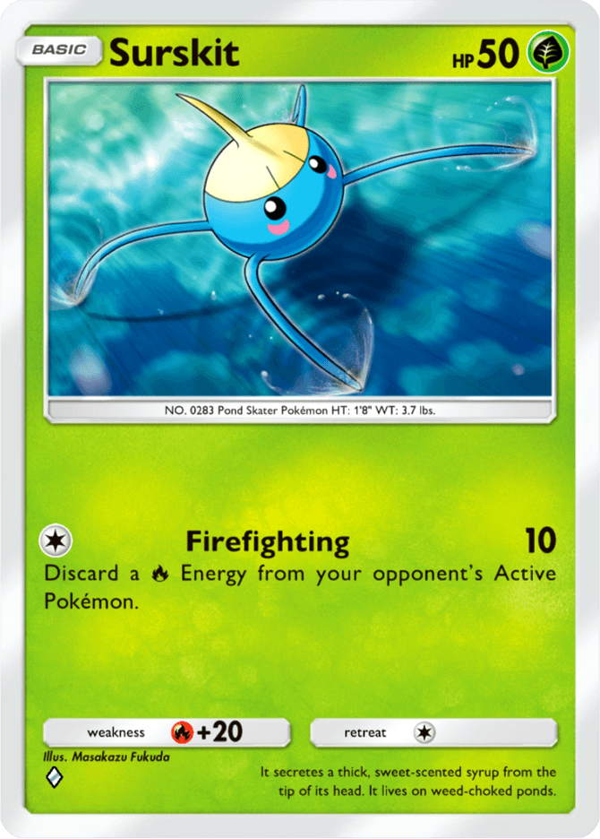 Surskit - card B3-009 in Pokémon TCG Pocket