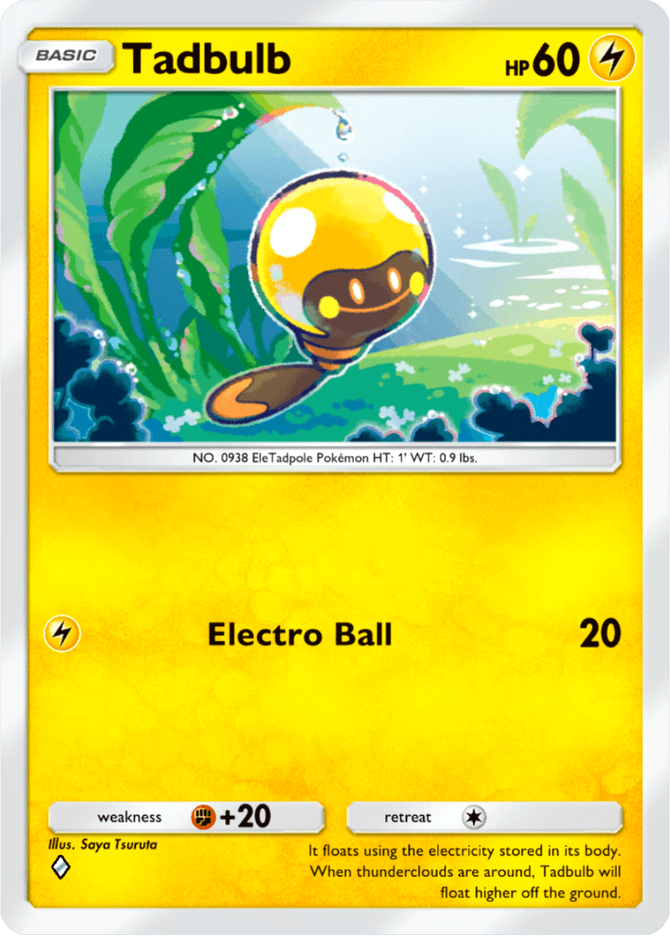 Tadbulb - card B2a-041 in Pokémon TCG Pocket