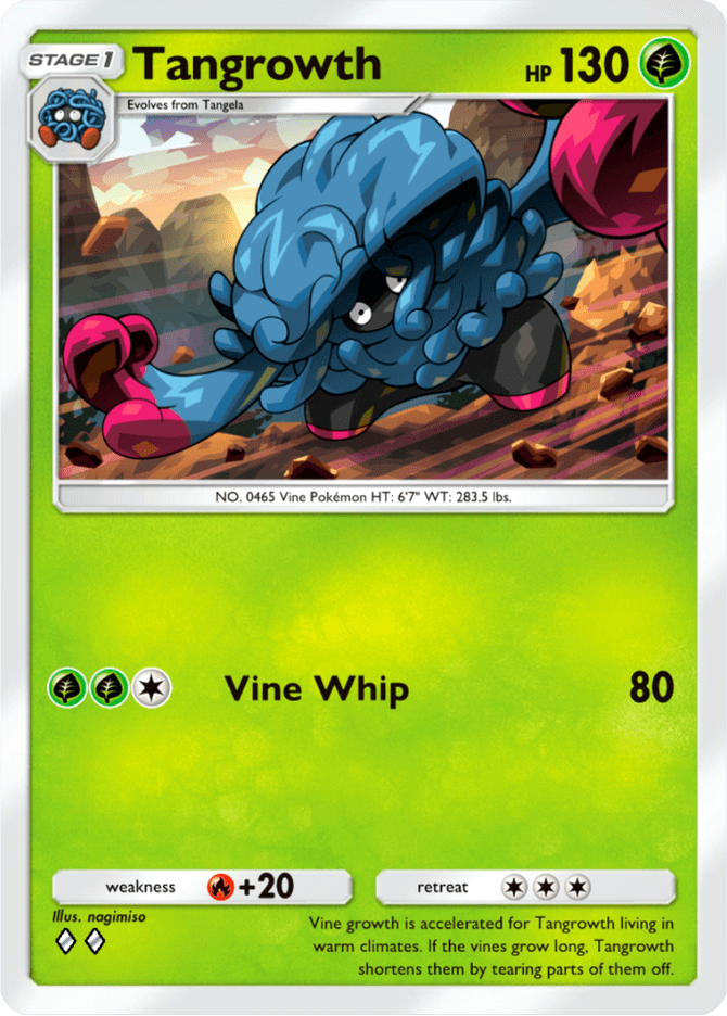 Tangrowth - card B3-002 in Pokémon TCG Pocket
