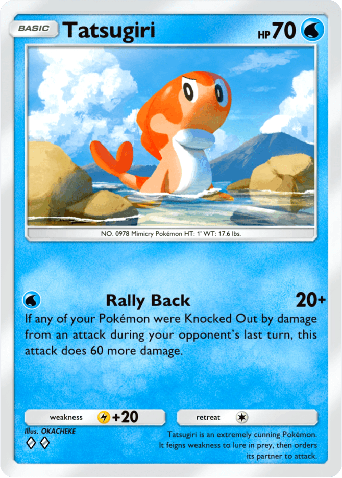 Tatsugiri - card B2a-033 in Pokémon TCG Pocket