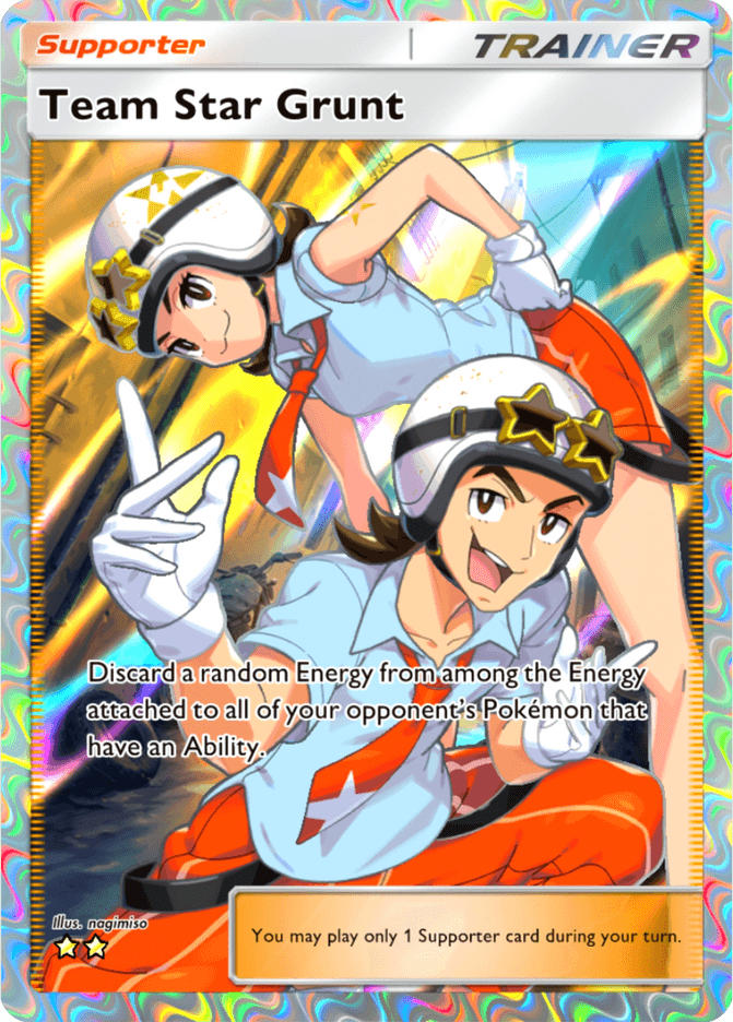 Team Star Grunt - card B2a-105 in Pokémon TCG Pocket