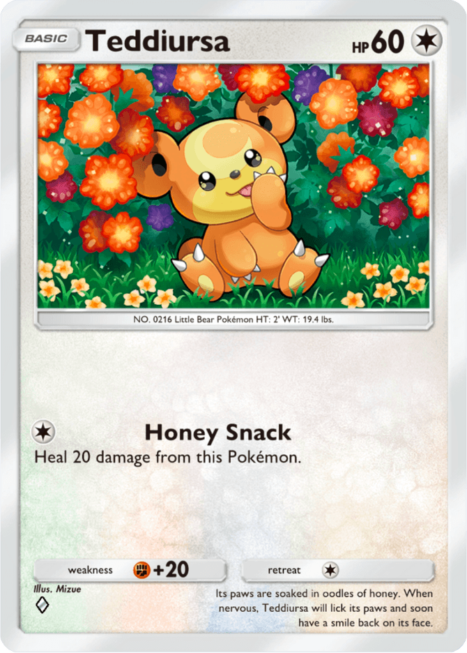 Teddiursa - card A4-145 in Pokémon TCG Pocket