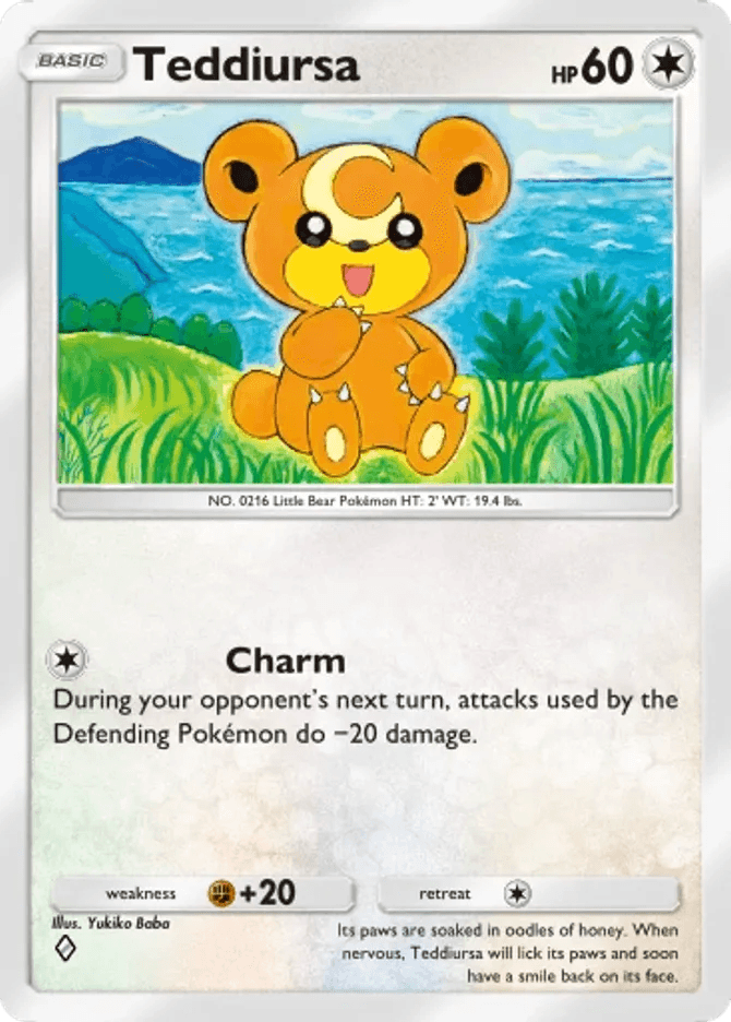 Teddiursa - card B3b-056 in Pokémon TCG Pocket
