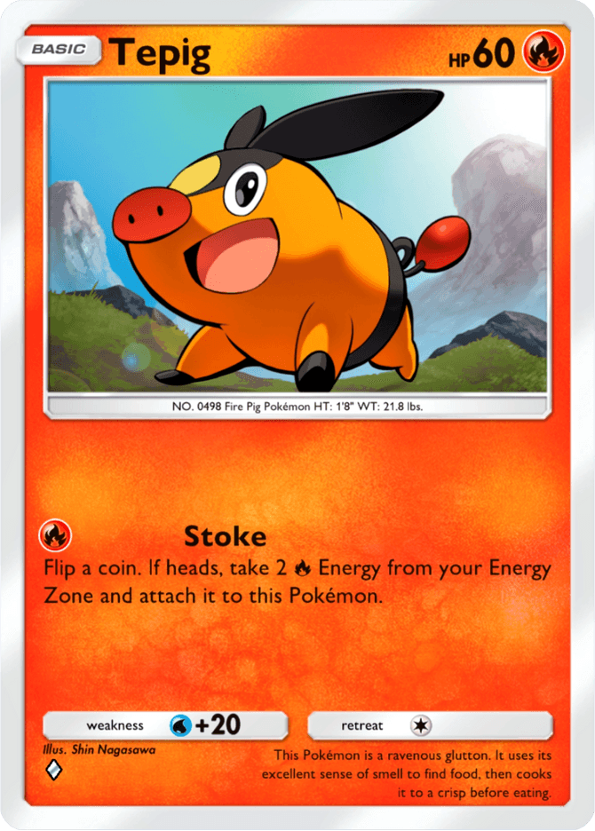 Tepig - card B3-026 in Pokémon TCG Pocket