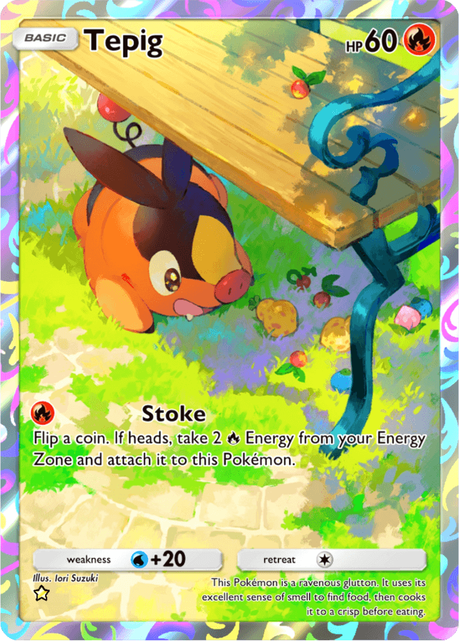 Tepig - card B3-161 in Pokémon TCG Pocket
