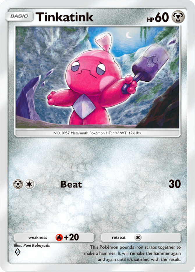 Tinkatink - card B2a-072 in Pokémon TCG Pocket